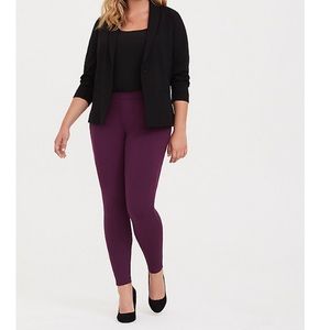 Torrid purple slim pixie pant